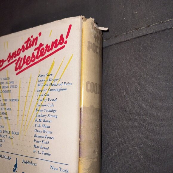 HELL'S HIP POCKET., Coolidge, Dane. New York: Dutton, 1938 Dust Jacket - Picture 9 of 9